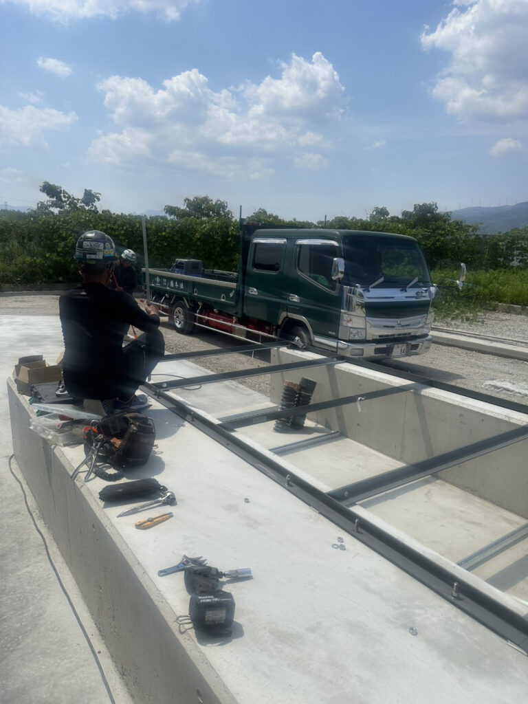 三重県桑名市にある工場にてＱＰ据付、トランス取込み工事完了👷